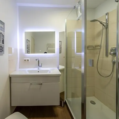 Hafenliebe Mit Blick Ueber Den Warener Stadthafen Apartment
