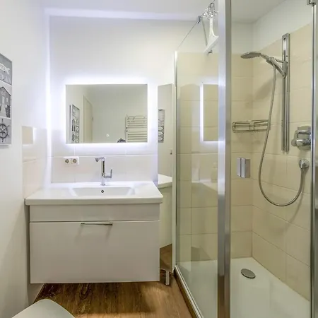 Hafenliebe Mit Blick Ueber Den Warener Stadthafen Διαμέρισμα *